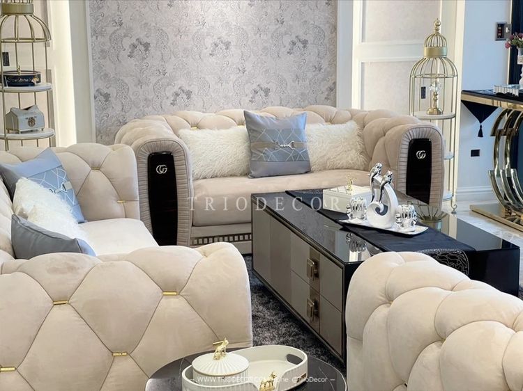 𝚁𝙾𝚂𝚂𝙰𝙽𝙰 𝚂𝙴𝚃 𝚕𝚞𝚡𝚞𝚛𝚒𝚘𝚞𝚜 𝙸𝚝𝚊𝚕𝚒𝚊𝚗 𝚜𝚘𝚏𝚊 โซฟาลัคชัวรี่ เซ็ต รุ่น รอซซาน่า พร้อมโต๊ะกลาง รูปที่ 12