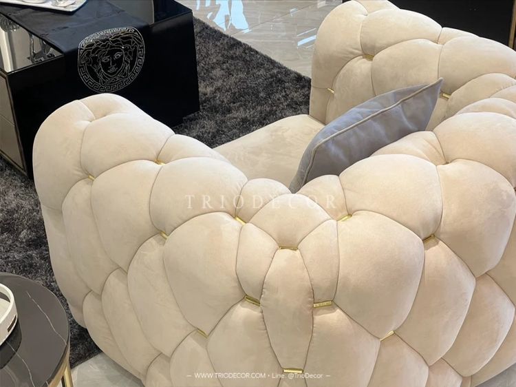 𝚁𝙾𝚂𝚂𝙰𝙽𝙰 𝚂𝙴𝚃 𝚕𝚞𝚡𝚞𝚛𝚒𝚘𝚞𝚜 𝙸𝚝𝚊𝚕𝚒𝚊𝚗 𝚜𝚘𝚏𝚊 โซฟาลัคชัวรี่ เซ็ต รุ่น รอซซาน่า พร้อมโต๊ะกลาง รูปที่ 10