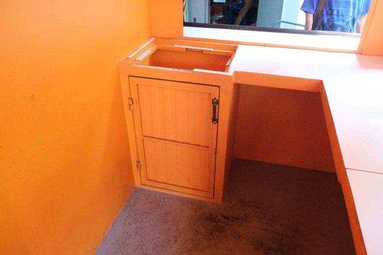 ซุ้มขายของ ซุ้มขายขนม โครงเหล็ก มีล้อ ดีไซน์ทรงไทย พร้อม ระบบน้ำ ระบบไฟ รูปที่ 16