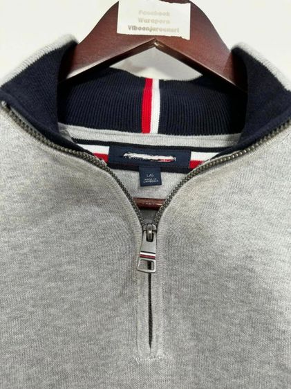 เสื้อแขนยาว Tommy hilfiger half zip รูปที่ 2