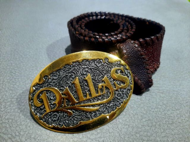 ขอขายหัวเข็มขัด Dallas cowboy เคลือบทองคำ24 KGPแท้แบบหนาๆของยี่ห้อ ADM Award design medals, inc. po.box 1088 Norman okla 71070.made in USA  รูปที่ 3