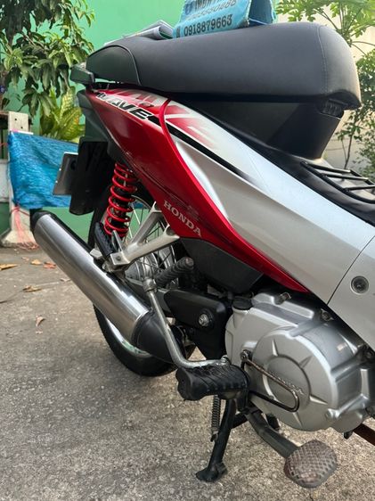HONDA Wave 110i หัวฉีดเกียร์ สตาร์ทมือ สภาพรถเดิมๆ เครื่องดีมาก สีสวยมาก ต้องมาดูของจริง ราคารวมโอนฟรี มีเเถมหมวก รูปที่ 17