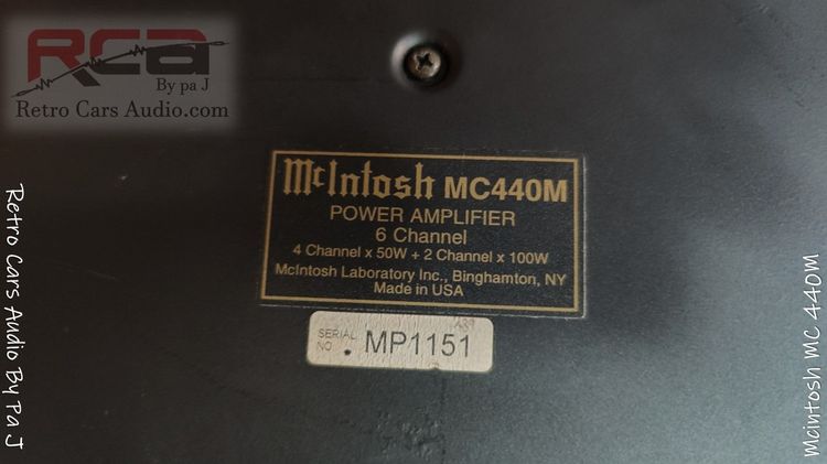 mcintosh mc440m รูปที่ 4