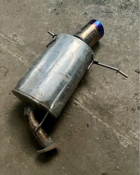 กันชนหลังมินิR56 แถมท่อสูตรข้างปลายรุ้งเงาแวปท่อเสียงนุ่มๆ ราคากัน รูปที่ 6