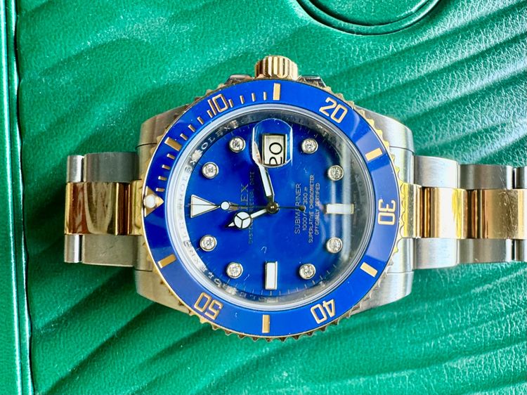 ROLEX  SUBMARINER หลักเพชรบูลโกล สภาพนอนตู้เซฟของครบทุกอย่างเจ้าของขายเอง ราคาคุยได้ครับ รูปที่ 3