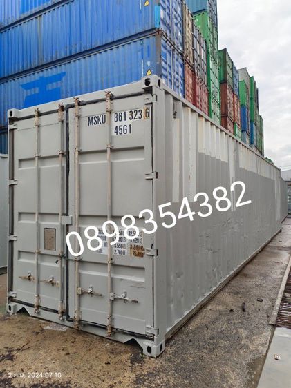 ประกาศปลดขายตู้คอนเทนเนอร์มือสอง มีหลายราคาโทรแจ้งสภาพการใช้งาน ประเมิณราคาได้ รูปที่ 9