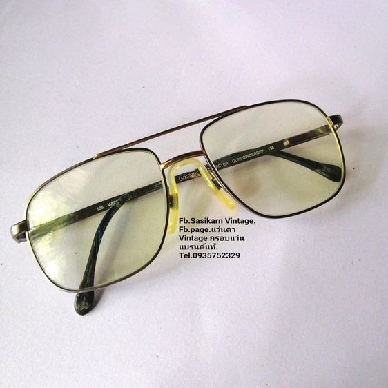 LUXOTTICA ITALY 🇮🇹 กรอบแว่นตา อิตาลี แบรนด์แท้ รูปที่ 3