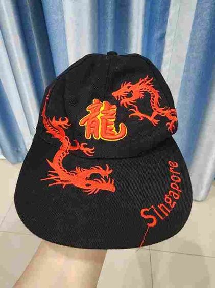 หมวกลายมังกร สวย เก่าเก็บ วินเทจ หายาก เดิมๆ พร้อมส่ง