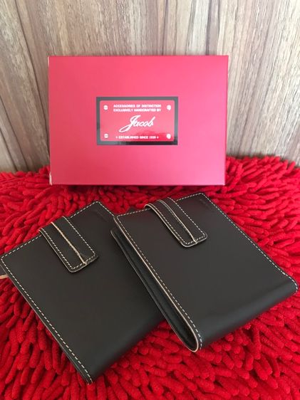 กระเป๋าสตางค์ หนังแท้  🌺 แบรนด์ JACOB  รูปที่ 2