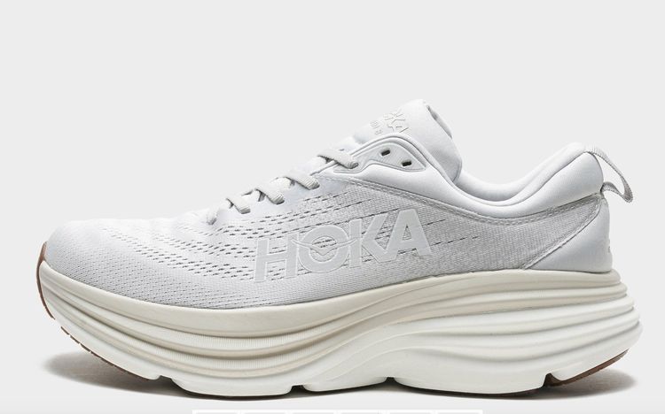 รองเท้าวิ่ง HOKA BONDI 8 ของแท้ สภาพดีมาก ไม่เคยใส่วิ่ง ใส่เดิน