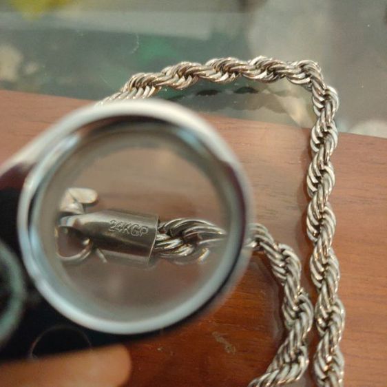 สร้อยข้อมือ งานชุบ 24K GF ชุบเมืองนอก ใส่เล่นๆได้ครับ รูปที่ 4