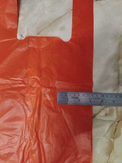 ขายถุงหูหิ้วสีแดงผลิตเนื้อหนาพิเศษSize9×18นิ้ว(ยังไม่รวมพับข้างๆละ3นิ้ว) ราคาพิเศษ รูปที่ 2