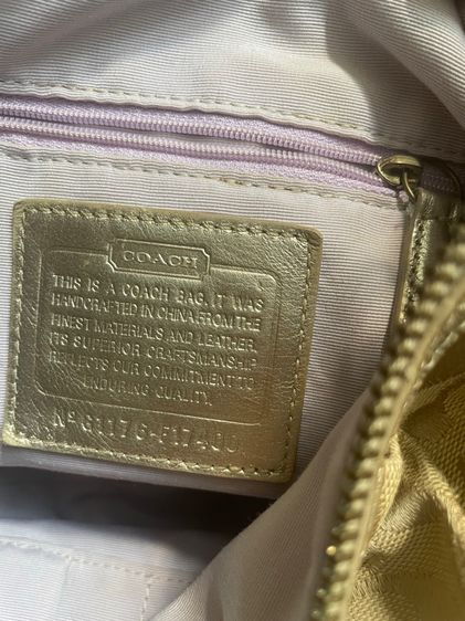 COACH แท้จากช็อป CITY TOTE ใบใหญ่ หนัง Canvas สีน้ำตาล รูปที่ 2