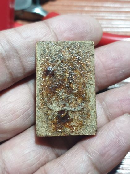 พระพุทธ ฐานนกคู่ หลังใบโพธิ์ เนื้อว่าน องค์หนาสวย หายาก ลงรักถนอมผิว สวยเก่า รูปที่ 2