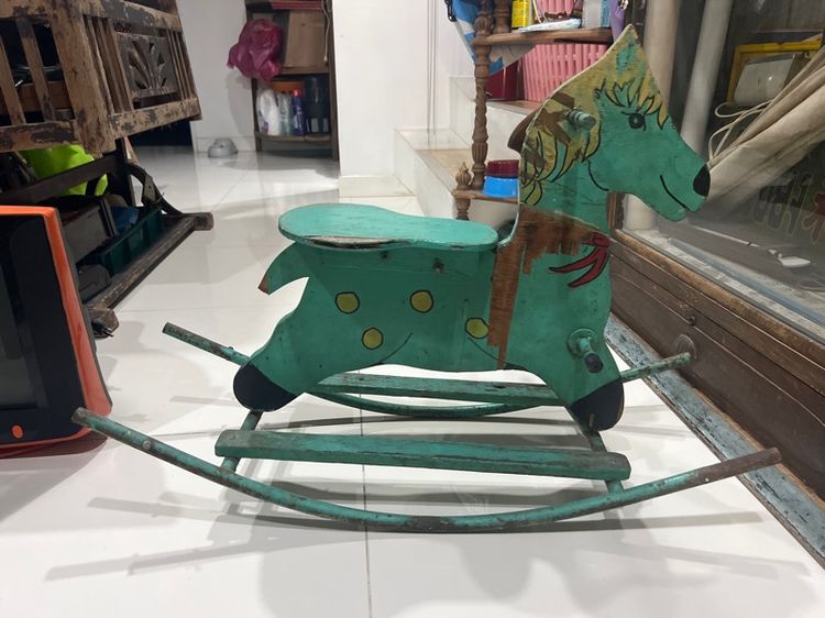 ม้าโยกเด็กเล่นโบราณ รูปที่ 2