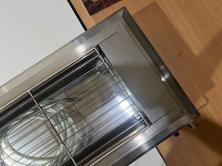 เตาย่าง ปิ้งไร้ควัน ใช้แก๊ซ สแตนเลสแท้ 2 หัว สภาพใหม่ รูปที่ 11