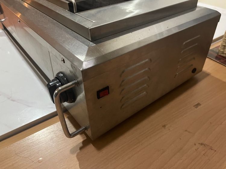 เตาย่าง ปิ้งไร้ควัน ใช้แก๊ซ สแตนเลสแท้ 2 หัว สภาพใหม่ รูปที่ 14