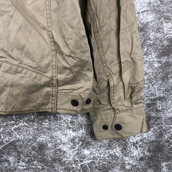 เสื้อแจ็คเก็ต DICKIES แท้ 💯 size วัดจริง ขนาด อก 21.5 ยาว 26.5 นิ้ว สภาพดีมาก ทรงสวย ดีเทลกระเป๋าสวย ตัดเย็บดีมาก หายากน่าสะสมครับ รูปที่ 7