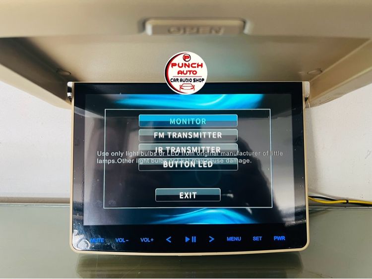 จอเพดาน TOYOTA (สภาพป้ายแดง) รูปที่ 9