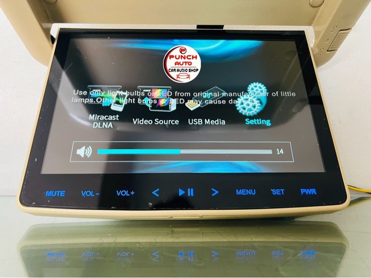 จอเพดาน TOYOTA (สภาพป้ายแดง) รูปที่ 8