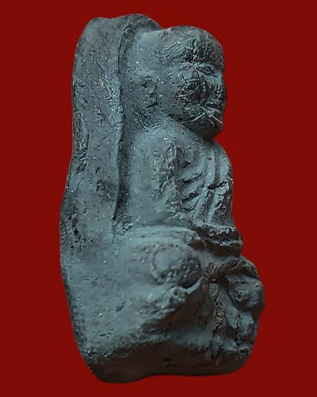 หลวงปู่ทวด เนื้อผงสีเทา ขนาดสูง 2.9 ซ.ม. พระแท้เก่าเก็บหลายสิบปี เก็บนานจนจำวัดไม่ได้ รูปที่ 3