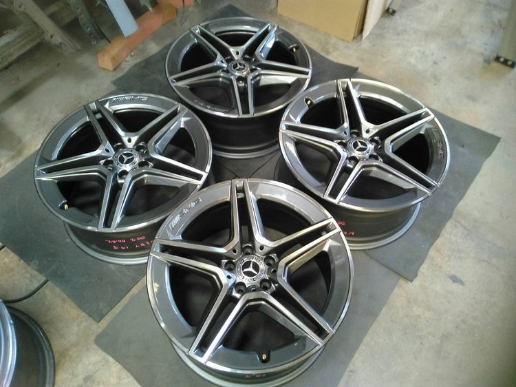 ล้อเบ็นซ์ ล้อBenz CLS-Class W257 AMG แท้ ลาย 5 ก้าน ขอบ19" ใส่ Benz ได้หลายรุ่น รูปที่ 2