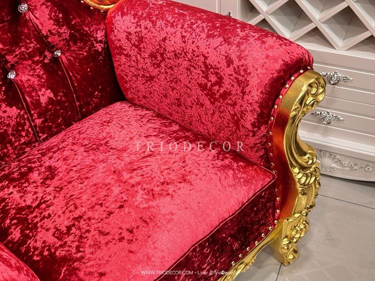 𝙴𝙻𝙸𝚉𝙰𝙱𝙴𝚃𝙷-𝙶 𝙻𝙾𝚄𝙽𝙶𝙴 𝙲𝙷𝙰𝙸𝚁 เก้าอี้พักผ่อนสไตล์หลุยส์ รุ่น “อลิซาเบธ-จี” รูปที่ 7