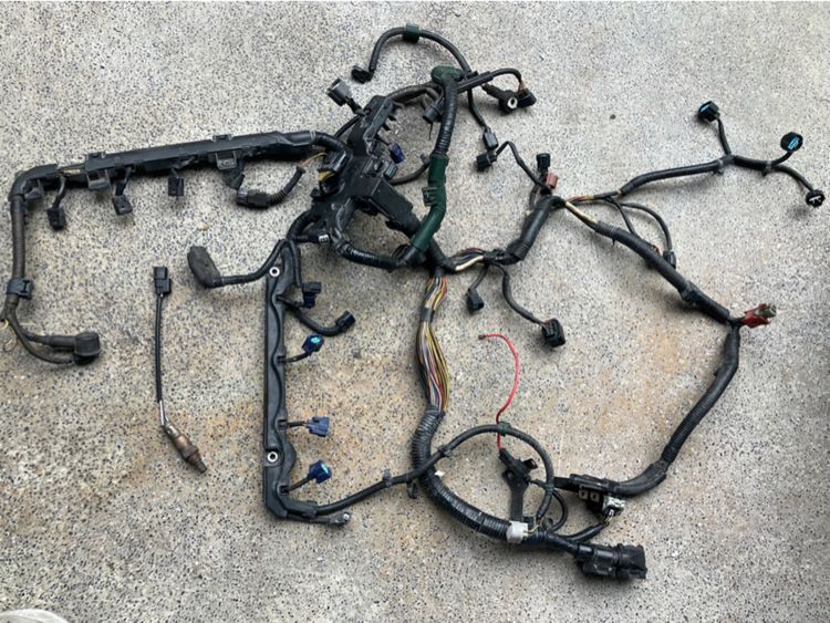 ชุดสายไฟ ห้องเครื่อง Honda R20A คอยจุดระเบิด หัวฉีด ไดร์ชาร์จ ไดร์สตาร์ท แอร์โฟร์ กล่องECU กล่องฟิวส์ พัดลมไฟฟ้า Oxygen Sensor กล่องเกียร์ รูปที่ 18