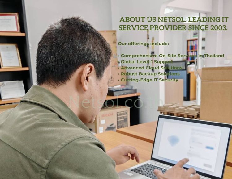 บริษัท เน็ตโซล จำกัด ให้บริการด้านไอที ครบวงจร ทั้งจำหน่ายสินค้าไอที โปรแกรมต่างๆ Microsoft 365   รูปที่ 4