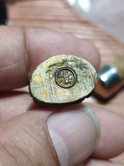 พระกริ่ง หลวงปู่แย้ม รุ่นแรก ก้นสิงห์ วัดตะเคียน นนทบุรี ปี 39 สภาพสวยไม่ผ่านการใช้ รูปที่ 8