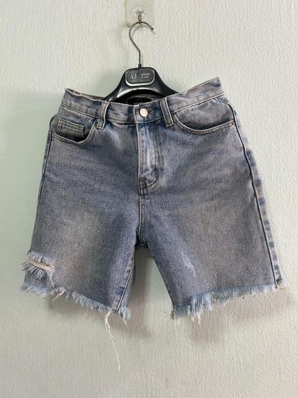 🌈 กางเกงยีนส์ 3 ส่วน กางเกงยีนส์ KWAN🌈