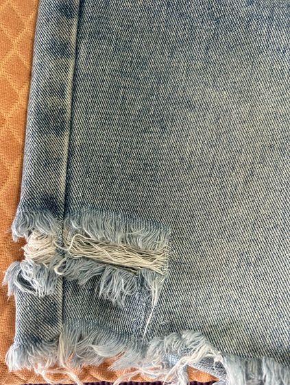 🌈 กางเกงยีนส์ 3 ส่วน กางเกงยีนส์ KWAN🌈 รูปที่ 4