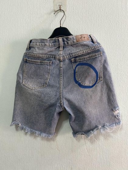 🌈 กางเกงยีนส์ 3 ส่วน กางเกงยีนส์ KWAN🌈 รูปที่ 5