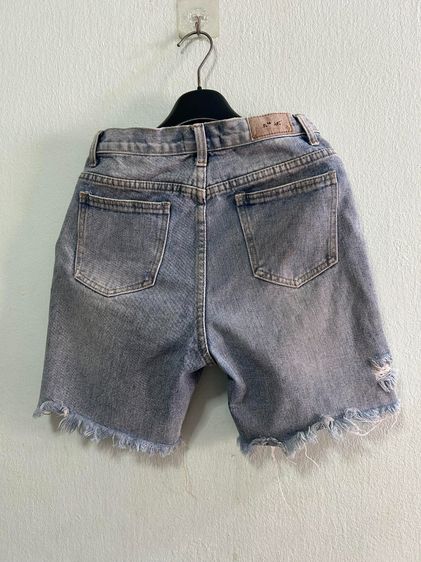 🌈 กางเกงยีนส์ 3 ส่วน กางเกงยีนส์ KWAN🌈 รูปที่ 2