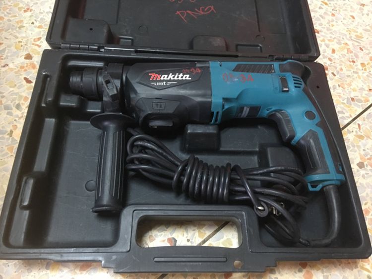 อุปกรณ์เครื่องมือช่าง สว่านไฟฟ้าโรตารี่ makita M8701B-26 สวยพร้อมใช้งานพร้อมกล่องแท้