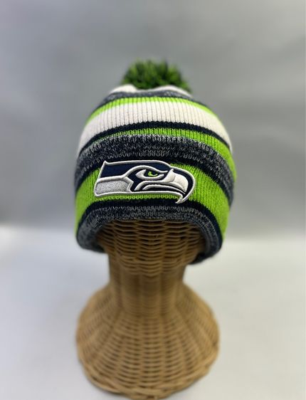หมวกไหมพรม NEWERA NFL ทีม Seattle Seahawks รูปที่ 3