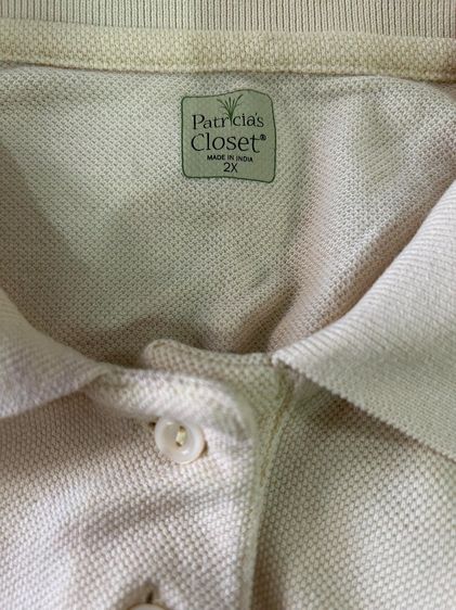 🌈 เสื้อโปโลผู้ชาย เสื้อคอปก แขนสั้น👉แบรนด์ Patricia'sCloset แท้💯🌈 รูปที่ 7