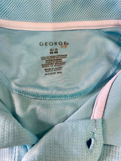 🌈 เสื้อโปโลผู้ชาย เสื้อคอปก แขนสั้น👉แบรนด์ George(จอร์จ) แท้💯แบรนด์ดัง💯🌈 รูปที่ 5