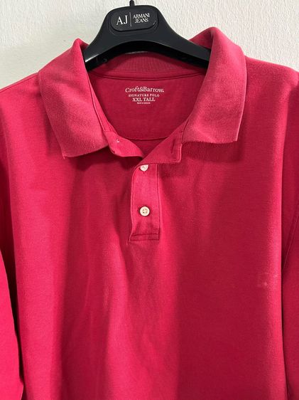 🌈 เสื้อโปโลผู้ชาย เสื้อคอปก แขนสั้น👉แบรนด์ CroftBarrow แท้💯🌈 รูปที่ 3