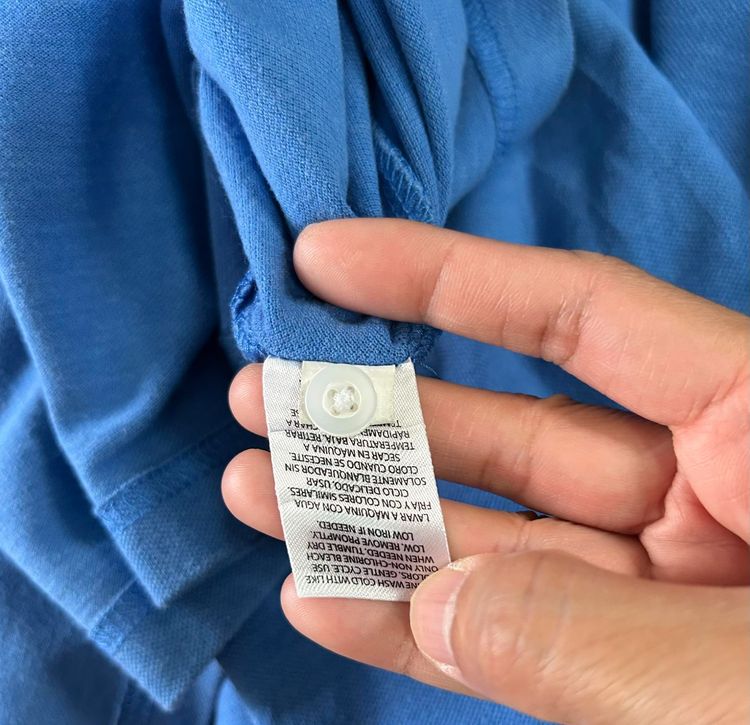 🌈 เสื้อโปโลผู้ชาย เสื้อคอปก แขนสั้น👉แบรนด์Gap(แก๊ป) แท้💯แบรนด์ดัง💯🌈 รูปที่ 7