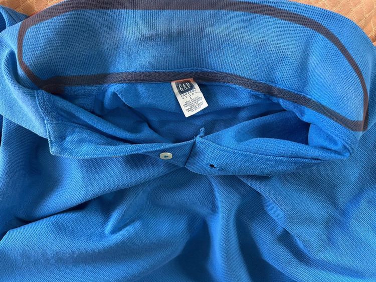 🌈 เสื้อโปโลผู้ชาย เสื้อคอปก แขนสั้น👉แบรนด์Gap(แก๊ป) แท้💯แบรนด์ดัง💯🌈 รูปที่ 8