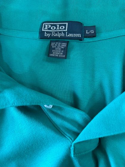 🌈 เสื้อโปโลผู้ชาย เสื้อคอปก แขนสั้น👉แบรนด์ Polo Ralph Lauren แท้💯แบรนด์ดัง💯🌈 รูปที่ 7