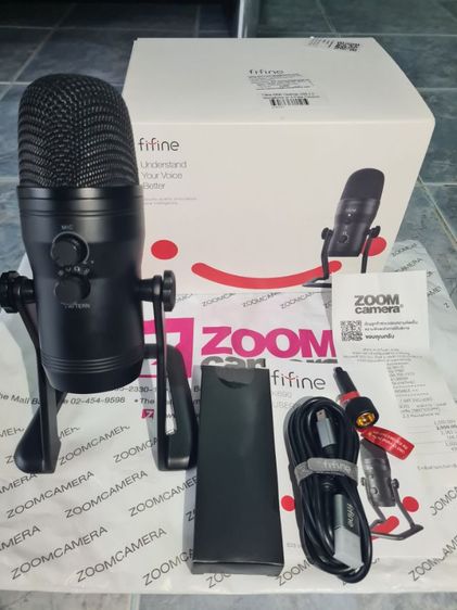 ไมโครโฟร fifine K690 สภาพสวยใหม่มาก