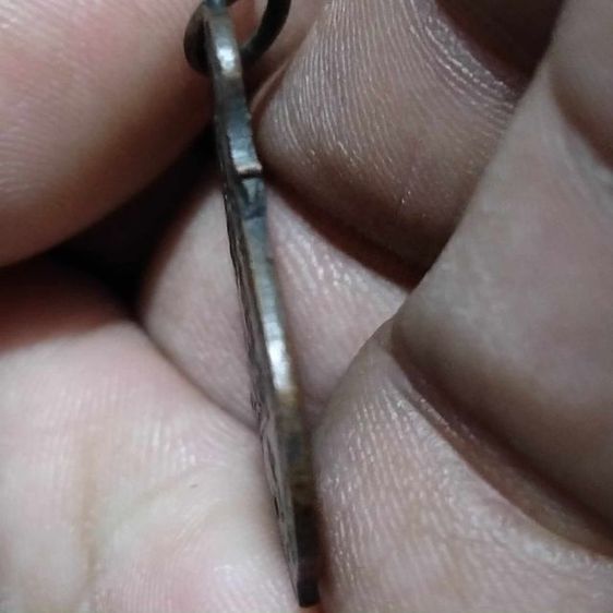 เหรียญหลวงปู่เผือกวัดทองนพคุณเชื่อมบนเชื่อมล่างทั้ง 2 ห่วงเหรียญพระพุทธก่อน 2500 ประมาณ 2463 รูปที่ 4