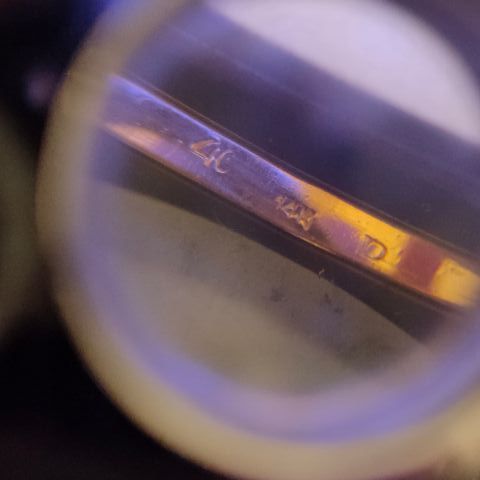 แว่นตาโบราณ แว่นดูโอเปร่า แว่นขยาย โบราณ ยุค 1900s 14K สวยแนว Art deco  รูปที่ 12