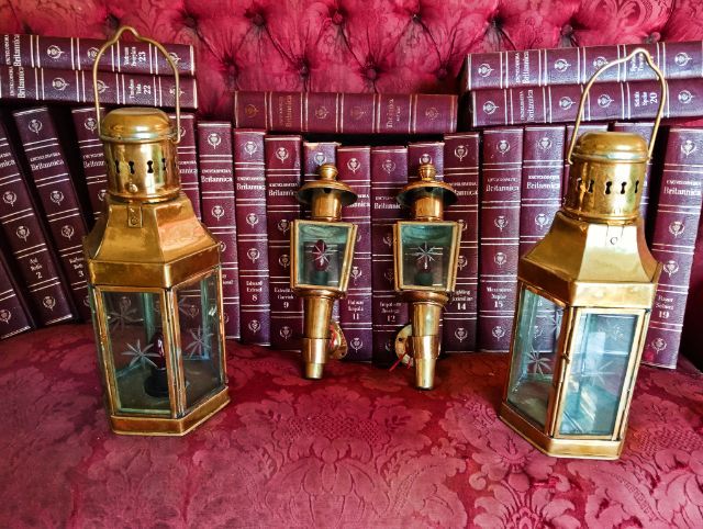 โคมไฟเนื้อทองเหลืองนำเข้าสภาพเยี่ยมสภาพใหม่ยังไม่ใช้งาน รูปที่ 11