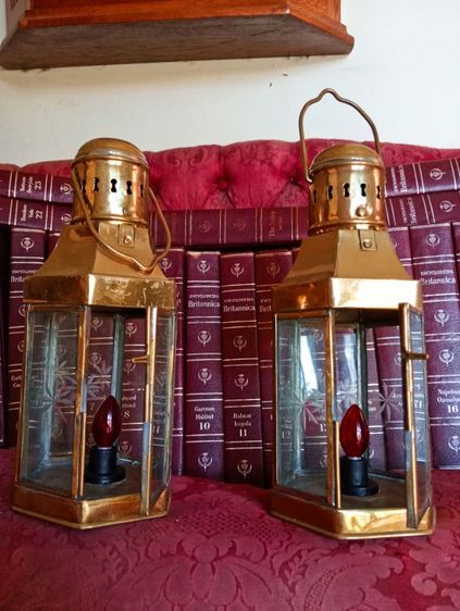 โคมไฟเนื้อทองเหลืองนำเข้าสภาพเยี่ยมสภาพใหม่ยังไม่ใช้งาน รูปที่ 16