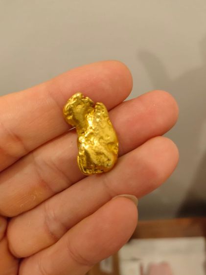 ทองธรรมชาติ จากแหล่งใน Alaska ยิ่งใหญ่ยิ่งหายากละราคาแพง ก้อนนี้ 12.82 กรัมครับ รูปที่ 7