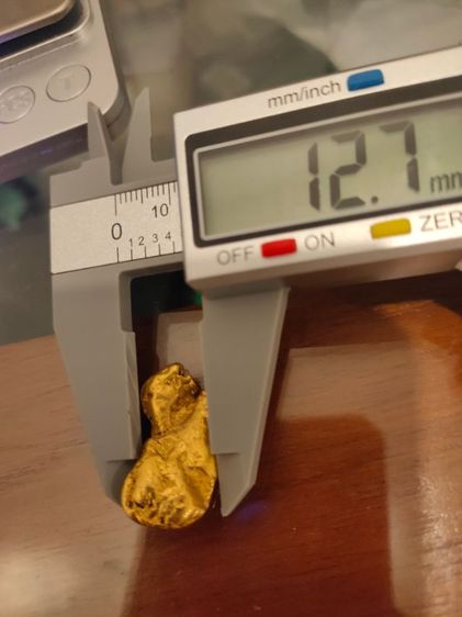 ทองธรรมชาติ จากแหล่งใน Alaska ยิ่งใหญ่ยิ่งหายากละราคาแพง ก้อนนี้ 12.82 กรัมครับ รูปที่ 10