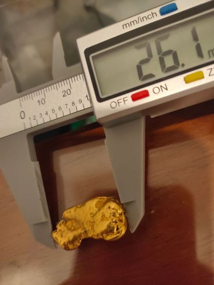 ทองธรรมชาติ จากแหล่งใน Alaska ยิ่งใหญ่ยิ่งหายากละราคาแพง ก้อนนี้ 12.82 กรัมครับ รูปที่ 9